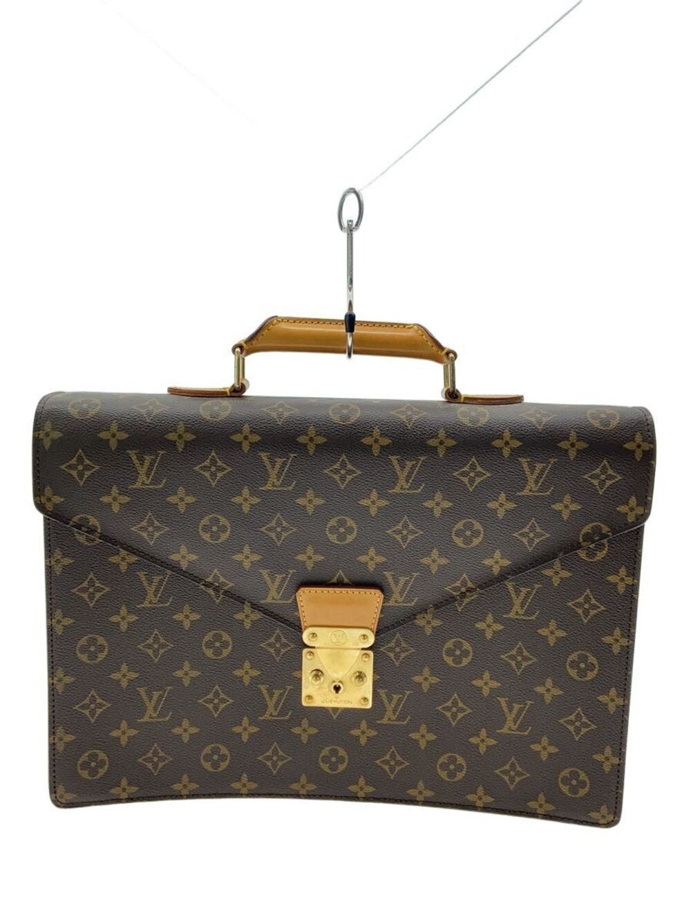 Louis Vuitton Serviette Conseiller Monogram Canvas Brown